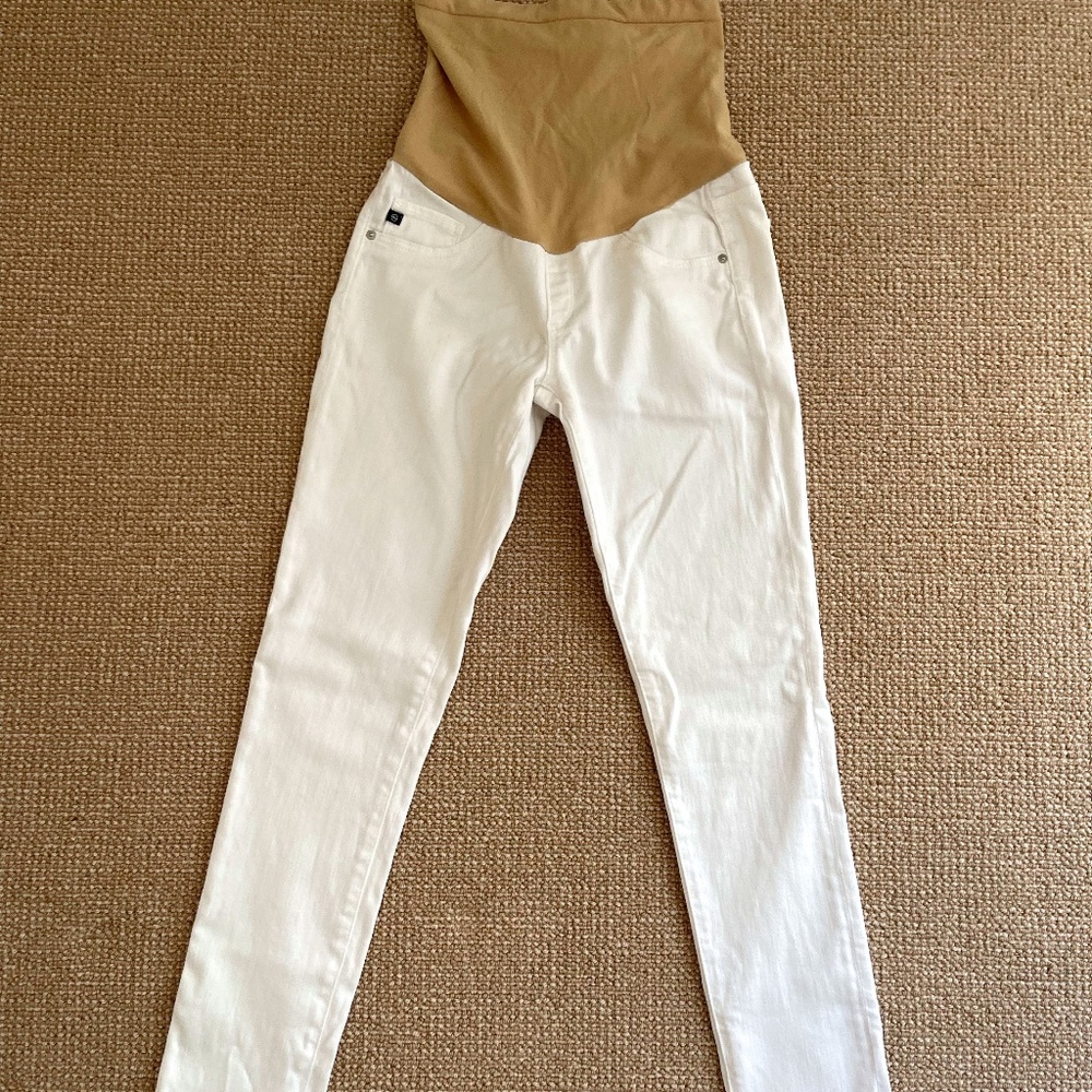 White Maternity Jeans